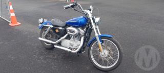 2007 Harley Davidson Sportster 08 Custom 883 Motorcycle Photo