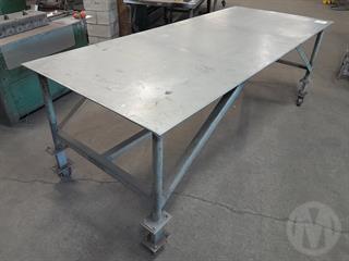 Steel Wheeled Workbench Engineering Equipment Photo