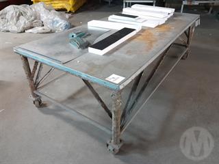 Steel Wheeled Workbench Engineering Equipment Photo