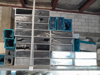 Various box Ducting Parts Engineering Equipment Photo