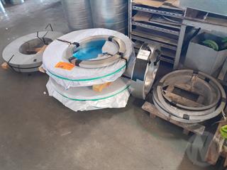 Easy Steel Rolls OF Sheet Metal Strips Engineering Equipment Photo