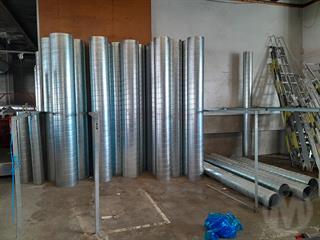 Various Ducting Tubes Engineering Equipment Photo