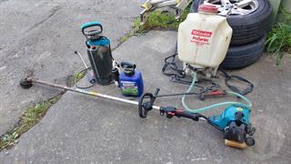 Various Garden Equipment Weed eater Photo