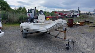 2010 Aqua PRO Rubberboat And Trailer Trailer (Boat) Photo