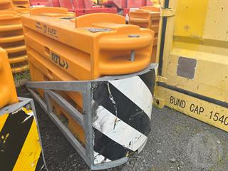 Mash End Barriers With Sled Construction Equipment Photo