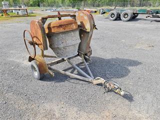 1961 Homemade Concrete Mixer Trailer Concrete Mixer Photo