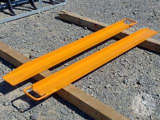 Fork Extensions Construction Equipment Photo