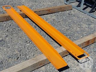 Fork Extensions Construction Equipment Photo