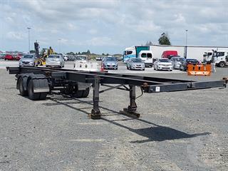 2022 Trailer JVT 2A 2 Axle Semi Skeletal Trailer Photo