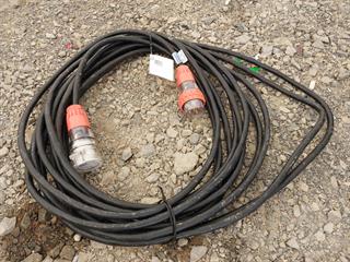 32amp Three Phase Power Cable Photo
