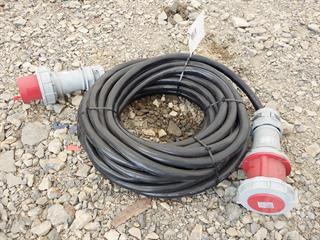 63amp Three Phase Power Cable Photo