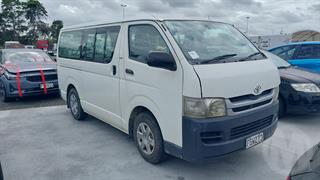 2010 Toyota Hiace 3.0DT ZL 5M 3 Seat Window Van Photo