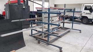 Steel Racks With Steel Engineering Equipment Photo