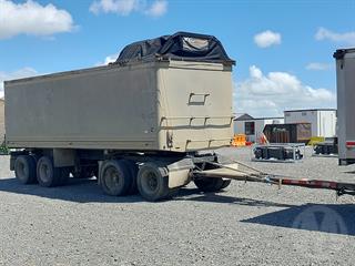 2000 Hamelex 4A F673 Tipping Trailer Photo