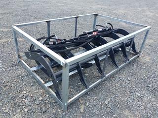 Wolverine SBG-13-72W Full Sized SkidSteer Grab Bucket Photo