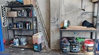 Various Oils & Coolant Workshop Supplies Photo