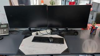 Monitors & Keyboards Office Equipment Photo