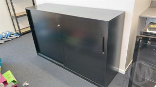 Credenza and Shelves Office Furniture Photo