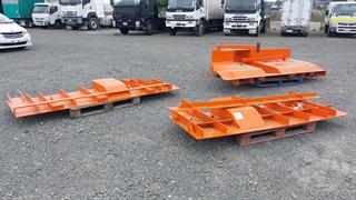 Custom Concrete Barrier Mold Construction Equipment Photo