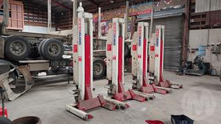 2014 Stertil Koni ST-1085 FWA Truck Column Lift Workshop Equipment Photo
