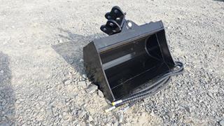 MMS Tilting Weed Bucket Mini Excavator Attachment Photo