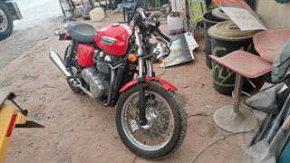 2008 Triumph Thruxton 900 Motorcycle Photo