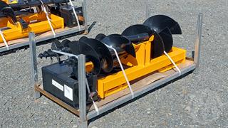 Giyi Auger Full Size Skidsteer Attachment Photo