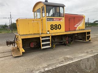 1974 NZR Hillside Diesel Hydraulic Shunting Locomotive Photo