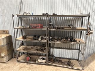 2X Shelving Units With Contents Workshop Equipment (GP) Photo