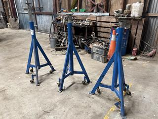 3X Maxima Heavy Axle Stands Workshop Equipment (GP) Photo