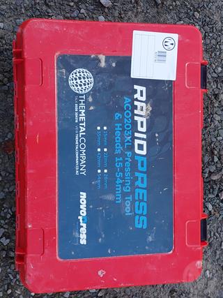 Rapid Press AC0203XL Pressing Tool Workshop Equipment Photo