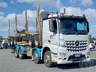 2019 Mercedes-Benz Arocs Rigid 3253l 8X4 Log Truck GCM 70,000kg Photo