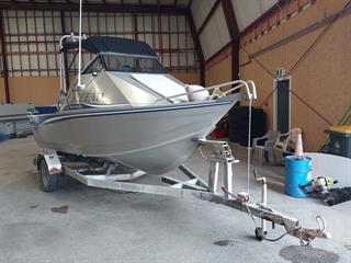 2012 Surtees 5.5 Workmate ON Trailer Boat Photo