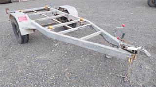 2018 Pioneer Flat Deck Skeletal Trailer Photo