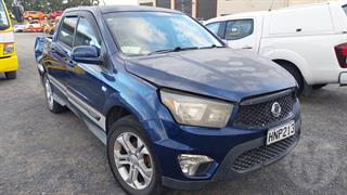 2014 Ssangyong Actyon Sport Sports Auto 2.0D/4W Dual Cab Utility Photo