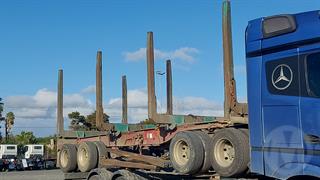 2010 Patchell 4SH MB Log Trailer ATM 5,400kg Photo