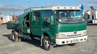 2011 Hino 300 YZU427R-QKFRDQ3 Tipping Tray GCM 11,000kg Photo
