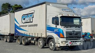 2006 Hino FY 1eupg-wpn Curtainside GCM 52,000kg Photo