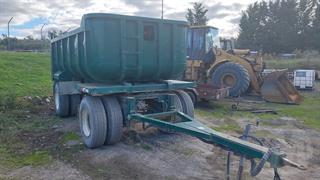 1992 Domett QFDAF1F1 Tipping Trailer Photo