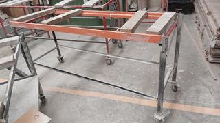 Mobile Workbenches 6X Orange Tops Workshop Equipment Photo