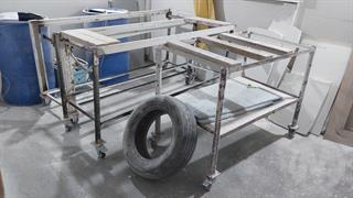 Mobile Workbenches 5X Various Workshop Equipment Photo