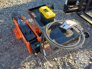 Wolverine PD 12-08D Skidsteer Post Driver Photo