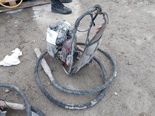 Backpack Concrete Vibrator Construction Equipment Photo