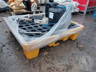 4 Drum Spill Pallet Construction Equipment Photo