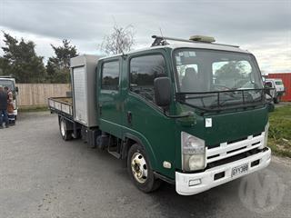 2013 Isuzu N Series NPR350C Flat Deck GVM 6,500kg Photo