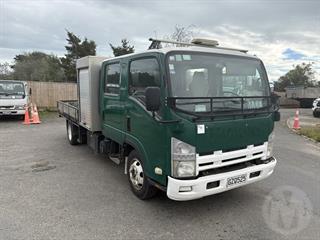 2013 Isuzu N Series NPR350C Flat Deck Photo