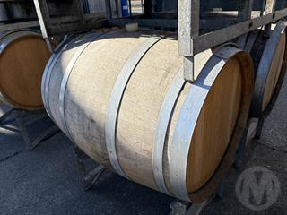 Empty Wine Barrels Various White X10 Food Production Equipment Photo