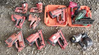 Paslode/ Senco/ Hikoki/ Ecko Various Nail Guns Building Equipment Photo