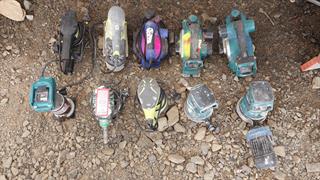 Makita/ Ryobi/ Hikoki Various Lot of Sander Photo