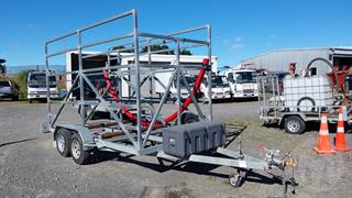2024 Trailer Chooks 4X1.9M Pipe Cable Drum Trailer Photo